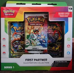 Pokemon Trading Card Game First Partner Illustration Collection Series 1 New - Image 1