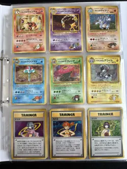 Japanese Pokemon 6 Deck Complete gym Trainer Theme Sabrina Brock Blaine Misty - Image 1
