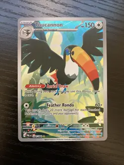 Toucannon 094/084 Pitch Black Holo Illustration Rare Pokemon English NM - Image 1