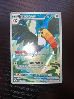 Toucannon 094/084 Pitch Black Holo Illustration Rare Pokemon English NM - Image 2