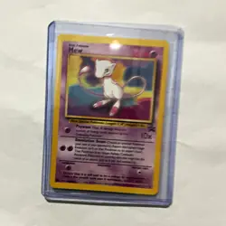 Wizards of the Coast Mew 9/64 Jungle Holo Rare English 1999 50 HP Pokemon - Image 1