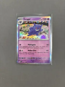 Pokemon TCG - Gengar - 094/165 - Scarlet & Violet: 151 - NM Holo Rare - Image 1