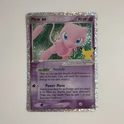 Pokemon Company Mew ex Holo 88/92 Celebrations Classic Collection Eng EX - Image 1
