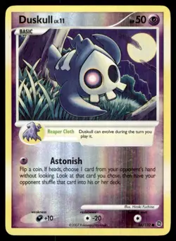 2007 Diamond & Pearl - Secret Wonders Reverse Holo Duskull Basic/Common #86 - Image 1