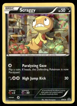 2012 Black & White, Promos - Black & White Promos Scraggy Basic/Promo #BW25 - Image 1