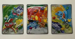 Pokemon First Partner Series 1 Kanto Starters Charmander Bulbasaur Squirtle NM - Image 1