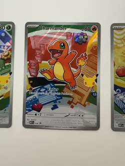 Pokemon First Partner Series 1 Kanto Starters Charmander Bulbasaur Squirtle NM - Image 3
