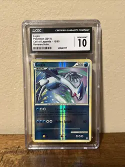 Pokemon Tcg Call Of Legends Lugia #15 Reverse Holo Cgc 10 - Image 1