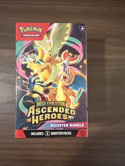 Pokemon TCG- Mega Evolution Ascended Heroes Booster Bundles SEALED - Image 1