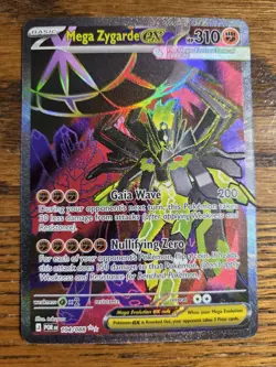 Pokemon Me30:Perfect Order #104/88 Mega Zygarde Ex **hasn't been played** - Image 1