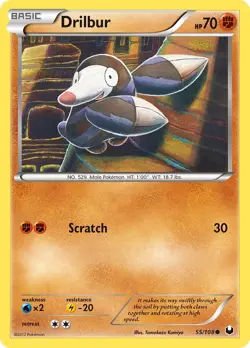MP Drilbur [Dark Explorers 55/108] Common Pokemon TCG - Image 1