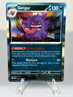 Gengar 050/088 Rare Perfect Order Pokemon Holo Near Mint - Image 1