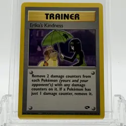 Pokemon TCG Gym Challenge Erika’s Kindness #103/132 Rare HP - Image 1