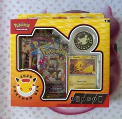 Pokemon TCG Pokemon Day 2026 Collection Box Pikachu Promo BRAND NEW & SEALED - Image 1
