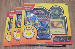 Pokemon TCG 2026 Pokemon Day Collection Box Sealed New Exclusive Promo Cards x3 - Image 1