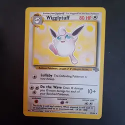 Wigglytuff 32/64 MP Jungle Non Holo Rare Pokemon TCG Card 1999 - Image 1