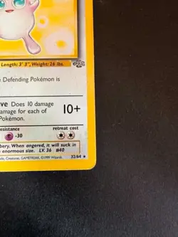 Pokemon TCG - Jungle Unlimited - Wigglytuff 32/64 Non Holo Rare - MP-HP - Image 4