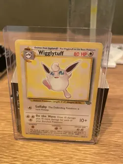 Pokemon TCG Wigglytuff Jungle 32/64 Regular Rare MP. - Image 1
