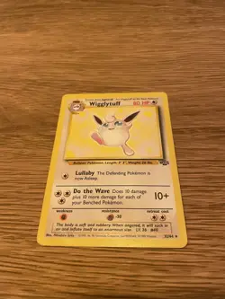 Pokemon TCG Wigglytuff Jungle 32/64 Regular Rare MP. - Image 4