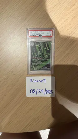 PSA 10 2025 POKEMON DRI EN 187 TEAM ROCKETS SPIDOPS ILLUSTRATION RARE - Image 1