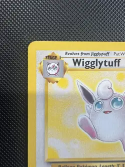 Pokemon WOTC TCG Wigglytuff Jungle 32/64 Unlimited Non Holo Rare MP - Image 2