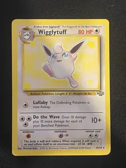 Pokemon - Wigglytuff 32/64 Jungle Rare WOTC 1999 Non Holo MP - Image 1