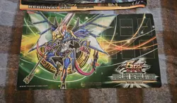 Yugioh Duelist Revolution Sneak Peek Playmat Dragon Knight Draco Equiste - Image 1