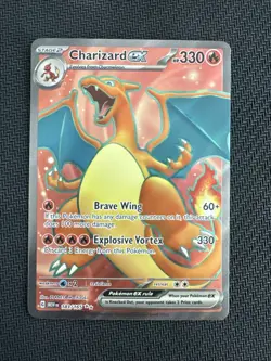 Charizard EX #183/165 Ultra Rare Holo Pokemon Card Mint Condition - Image 1