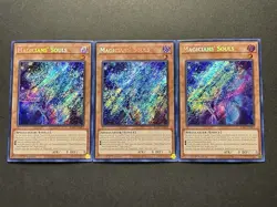 3x Magicians' Souls | RA02-EN014 | Secret Rares | NM | 1st Editions | YuGiOh! - Image 1