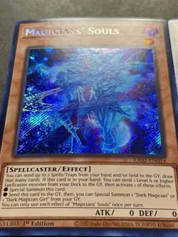 3x Magicians' Souls | RA02-EN014 | Secret Rares | NM | 1st Editions | YuGiOh! - Image 2