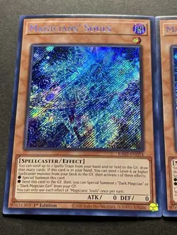 3x Magicians' Souls | RA02-EN014 | Secret Rares | NM | 1st Editions | YuGiOh! - Image 3