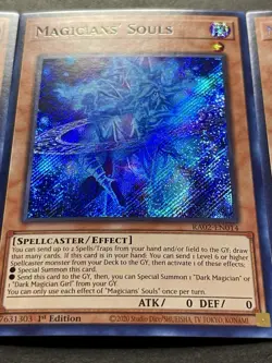 3x Magicians' Souls | RA02-EN014 | Secret Rares | NM | 1st Editions | YuGiOh! - Image 5