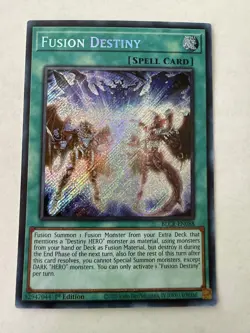 Yugioh - Fusion Destiny - Secret - 1st - BLCR-EN088 - NM - Image 1