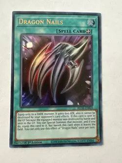 Yugioh - Dragon Nails - Ultra - 1st - BLCR-EN003 - NM - Image 1