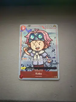 One Piece Premium Booster -The Best- #P-014 Koby (Full Art) - Image 1