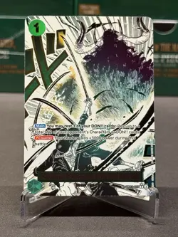 Demon Aura Nine Sword Style (Alt Art) One Piece Legacy of the Master OP12-037 - Image 2