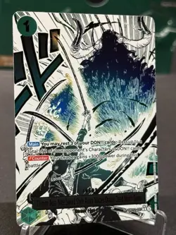 Demon Aura Nine Sword Style (Alt Art) One Piece Legacy of the Master OP12-037 - Image 3