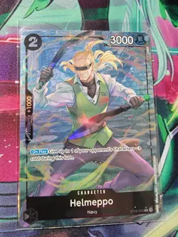 One Piece PRB01 - Helmeppo Full Art ST06-010 - The Best - EN PSA 10 * LOW POP * - Image 1