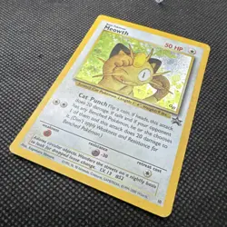 Pokemon TCG - MEOWTH #10 - HOLO BLACK STAR PROMO - GAME BOY STAMPED (2000) -🔥 - Image 4