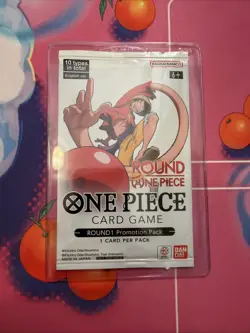 SEALED One Piece TCG Round1 Promo Pack - Image 1