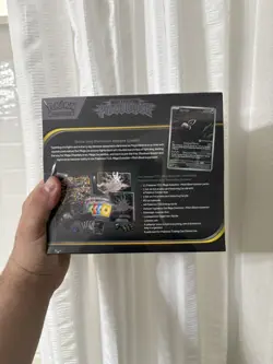 Pokemon Pitch Black Pokemon Center ETB Sealed no rips in hand - Image 3