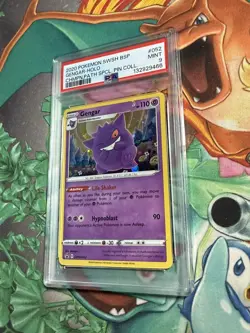 2020 POKEMON SWSH BLACK STAR PROMO #052 GENGAR-HOLO PSA 9 - Image 3