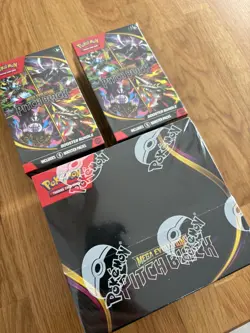 Pokemon TCG Sealed Pitch Black Booster Box and x2 Booster Bundles - Mint - Image 1