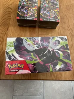 Pokemon TCG Sealed Pitch Black Booster Box and x2 Booster Bundles - Mint - Image 3