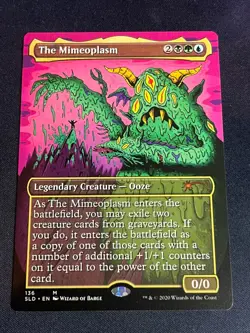 MTG 0136 The Mimeoplasm Extended Art - Secret Lair Drop Magic the Gathering Card - Image 1