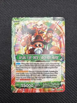 Dragon Ball Super Card Game Son Goku Krillin Yamcha Roshi Reunited BT18-059 UC - Image 1
