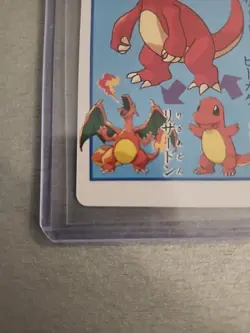 Vintage Pocket Monsters Poker Playing Card Charmander Charizard 2 Of Clubs - Image 5