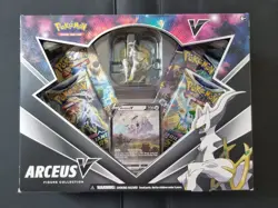 Pokemon SWSH Arceus V Figure Collection Box New Sealed - Image 1