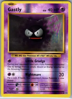 Gastly 47/108 Reverse Holo XY - Evolutions - Pokemon Card - NM - Image 1