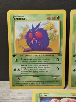 Pokemon 1st Edition Lot Jungle & Fossil Set - 5 Cards - Pokemon TCG WoTC - Image 2